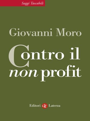 cover image of Contro il non profit